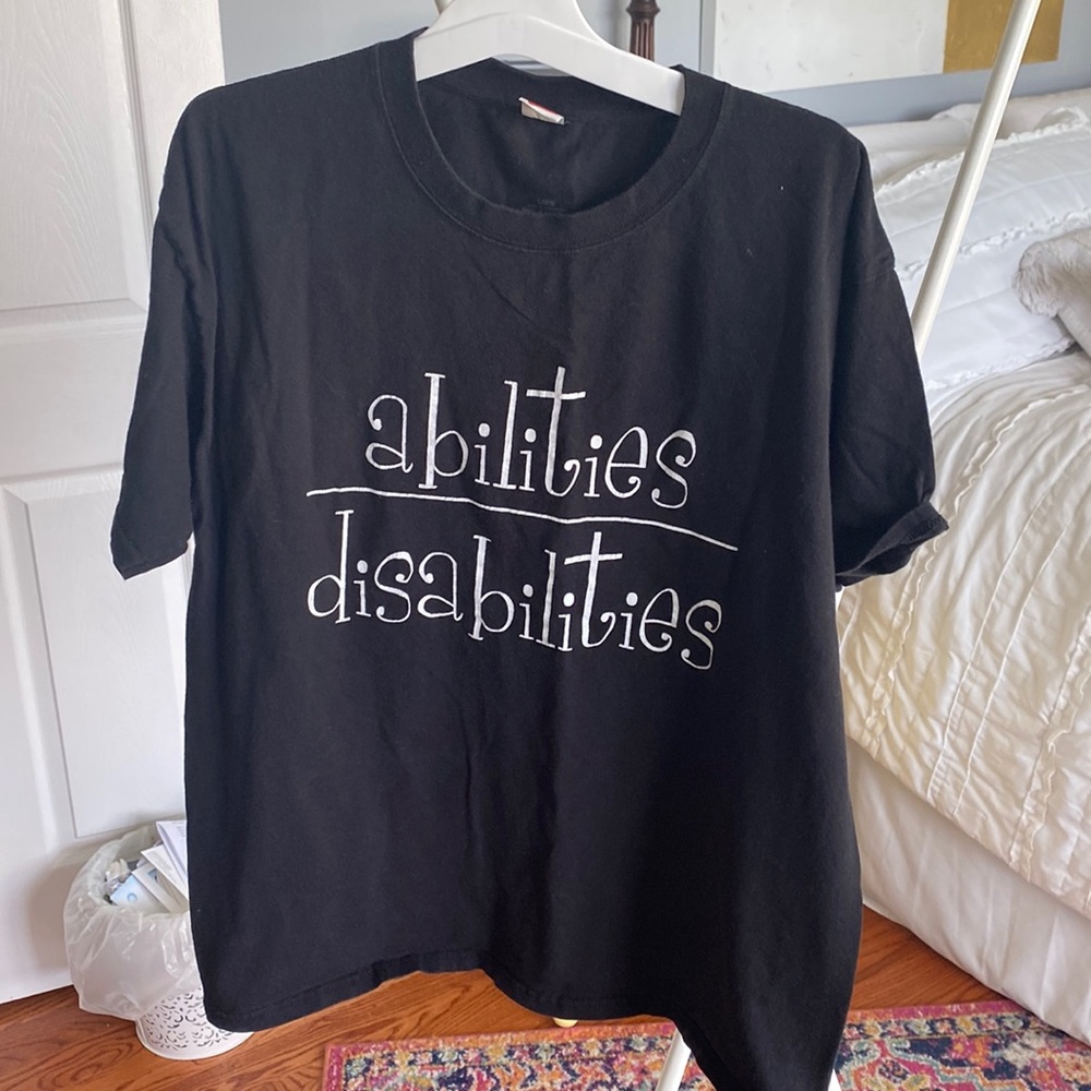 Large Hanes Abilities Over Disabilities T-shirt